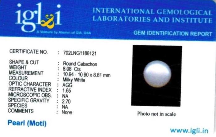 Click to view certificate 9-ratti-certified-white-pearl-stone Certificate (ID-149)