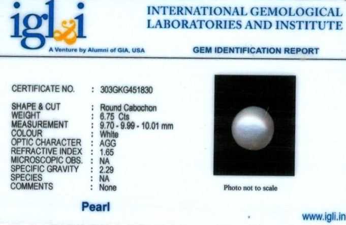 7.25-ratti-certified-white-pearl Certificate (ID-338)