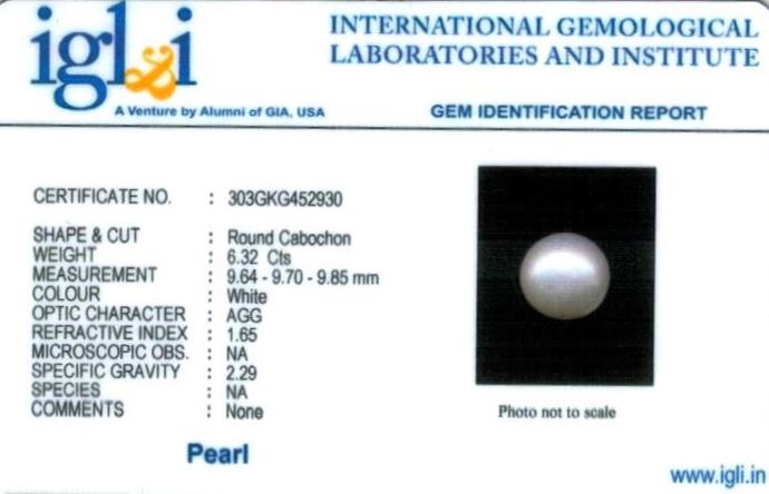 7.25-ratti-certified-white-pearl Certificate (ID-363)