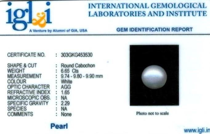 7.25-ratti-certified-white-pearl Certificate (ID-364)