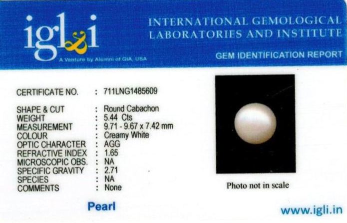 Click to view certificate 6.25-ratti-certified-white-pearl-stone Certificate (ID-156)