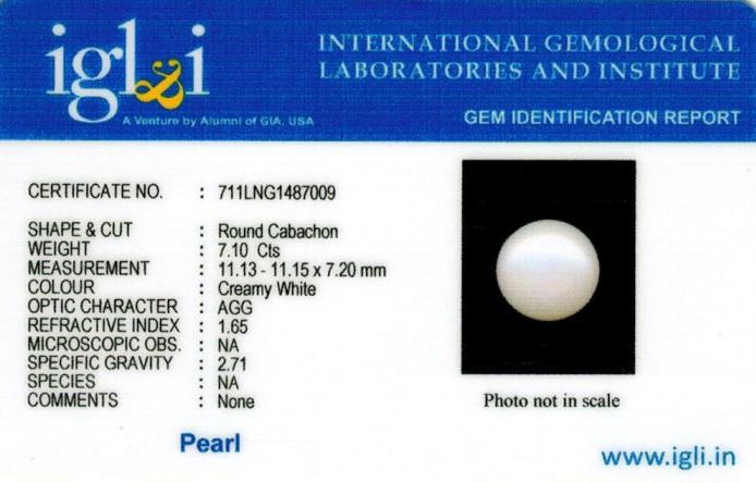 Click to view certificate 8-ratti-certified-white-pearl-stone Certificate (ID-165)