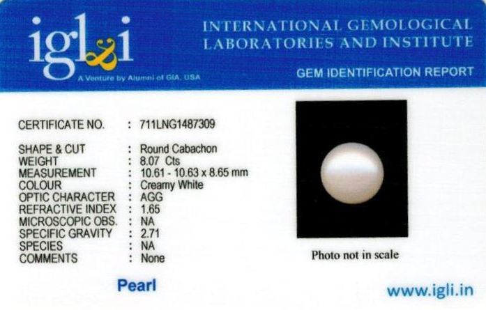 Click to view certificate 9-ratti-certified-white-pearl-stone Certificate (ID-174)