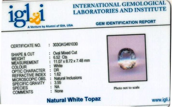 7.25-ratti-certified-white-topaz Certificate (ID-112)