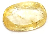 3.8 Ratti Certified Yellow Sapphire Gemstone
