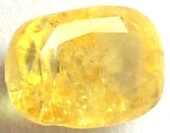 5.4 Ratti Certified Yellow Sapphire Gemstone