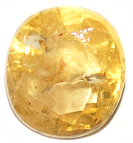 5.8 Ratti Certified Yellow Sapphire Gemstone