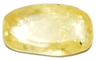 5.7 Ratti Certified Yellow Sapphire Gemstone