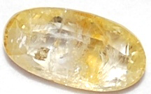 6.4 Ratti Certified Yellow Sapphire Gemstone
