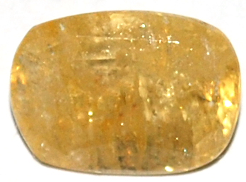 8.9 Ratti Certified Yellow Sapphire Gemstone