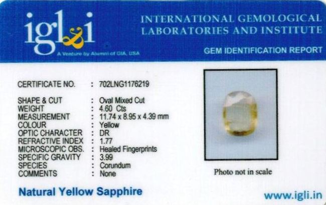 Click to view certificate 5.11-ratti-certified-yellow-sapphire-gemstone Certificate (ID-419)