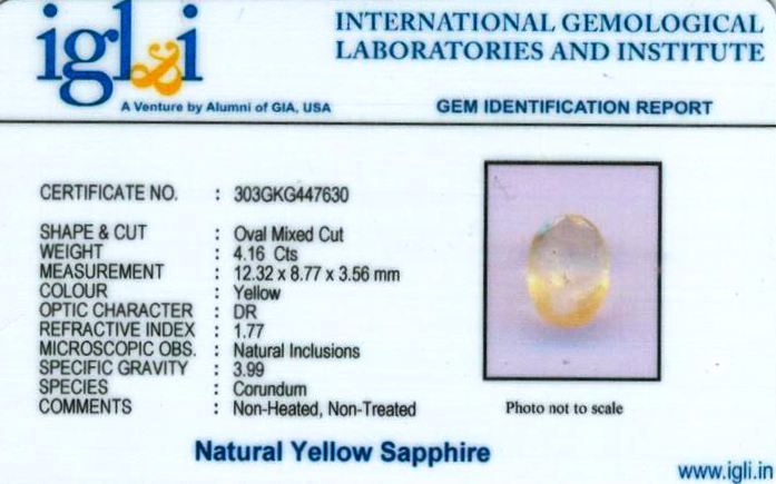 5-ratti-certified-srilankan-yellow-sapphire Certificate (ID-540)