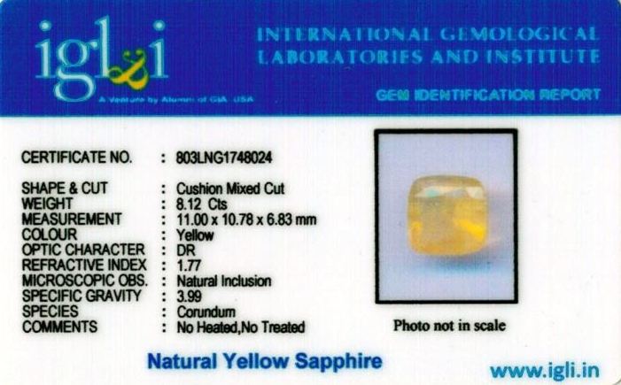 Click to view certificate 9.25-ratti-certified-yellow-sapphire-stone Certificate (ID-469)