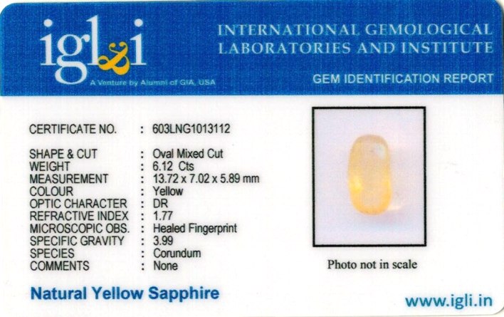Click to view certificate 6.8-ratti-certified-yellow-sapphire-gemstone Certificate (ID-411)