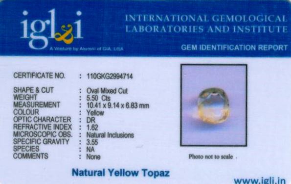 6.25-ratti-certified-yellow-topaz Certificate (ID-100)