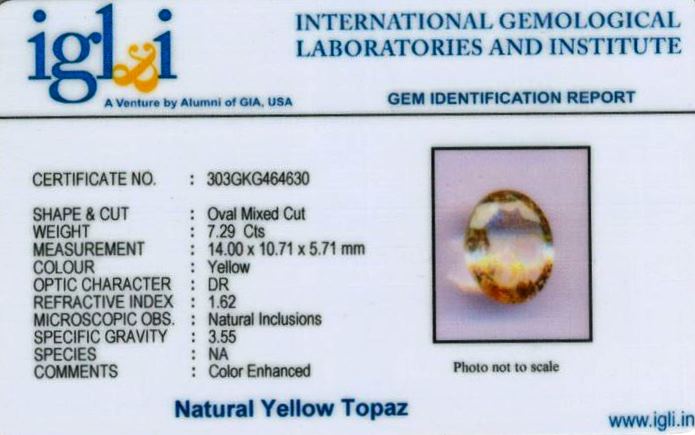 8.25-ratti-certified-yellow-topaz Certificate (ID-119)