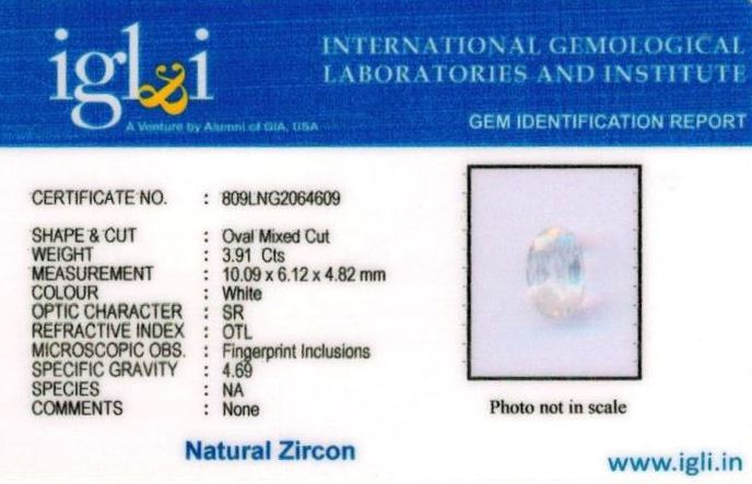 Click to view certificate 4.25-ratti-certified-zircon Certificate (ID-118)
