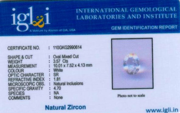 4-ratti-certified-zircon Certificate (ID-168)